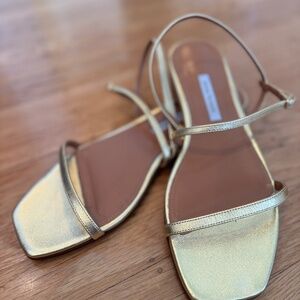 Emme Parsons Hope sandal in gold